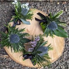 Thistle Buttonhole