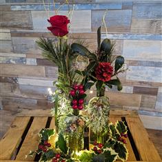 Trio of Festive Glitzy Balsam Bottles 