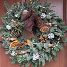 Festive Door wreath 