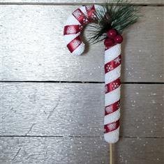 Candy Cane Pick 