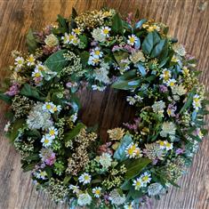 Florist Choice Meadow Style Wreath Ring