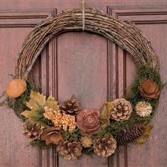 Autumn&#39;s Embrace Wreath