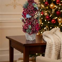 Crimson Glow Topiary