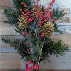 The Winter Spruce Berry